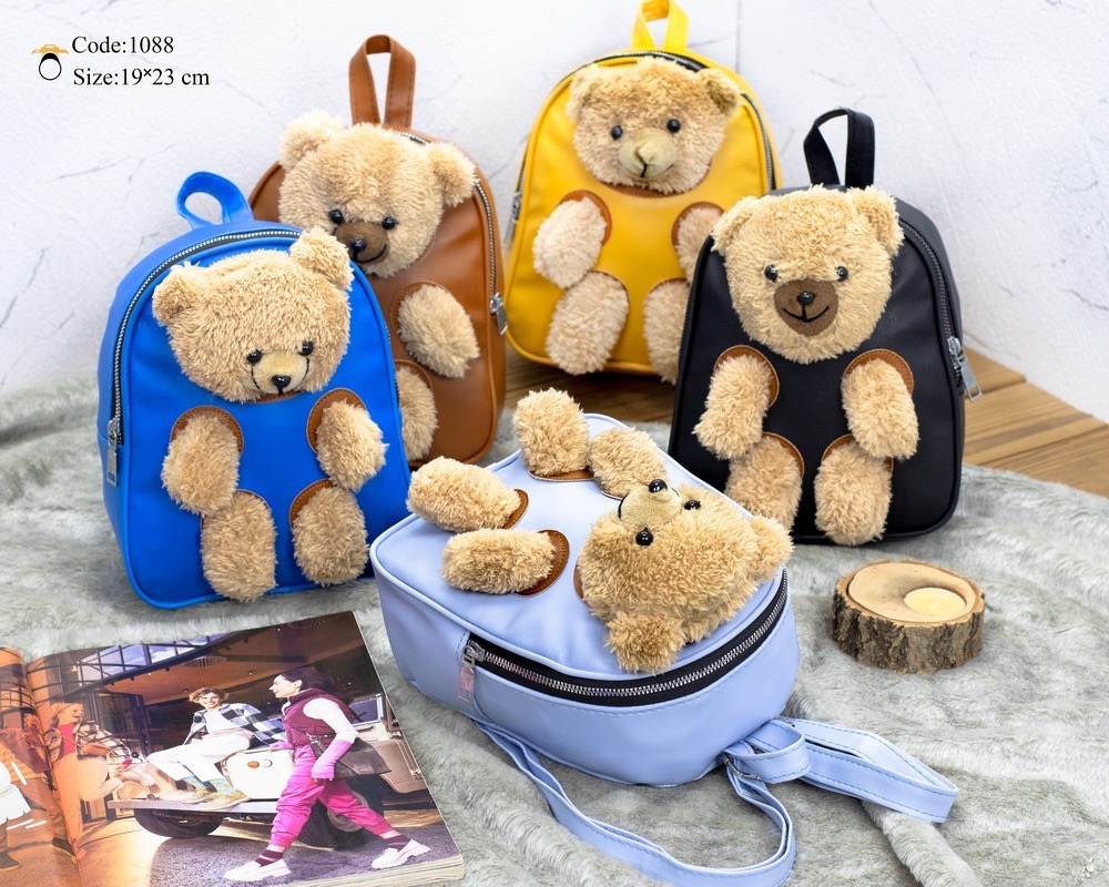کوله پشتی مینی دخترانه عروسکی کد 00101088